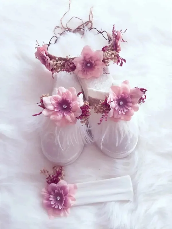 Pembe Cipsolu 3’lü Set