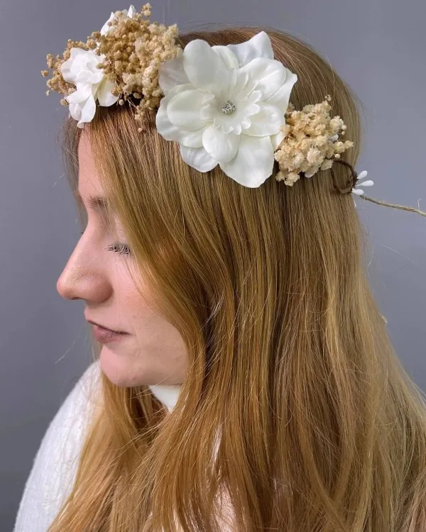 Beyaz Şebboy-Cipsolu Lohusa Tacı