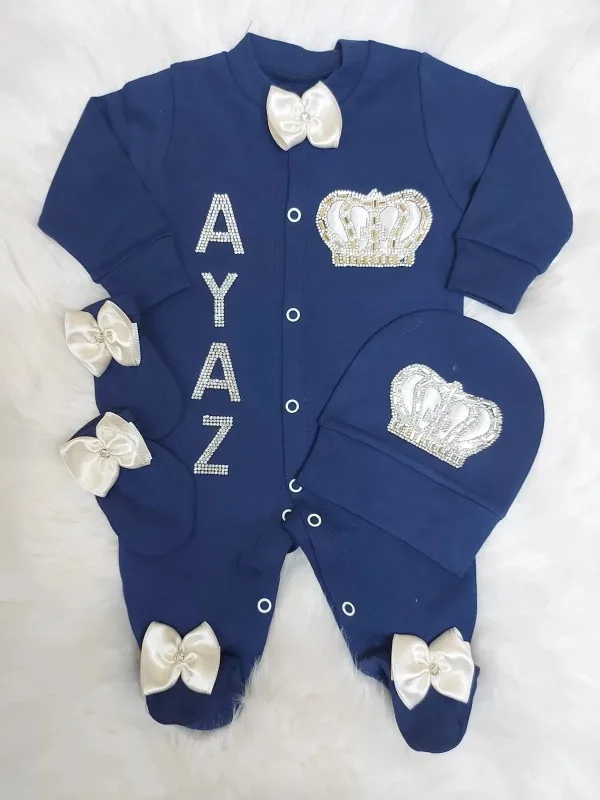 Lacivert Prens Tulum Set