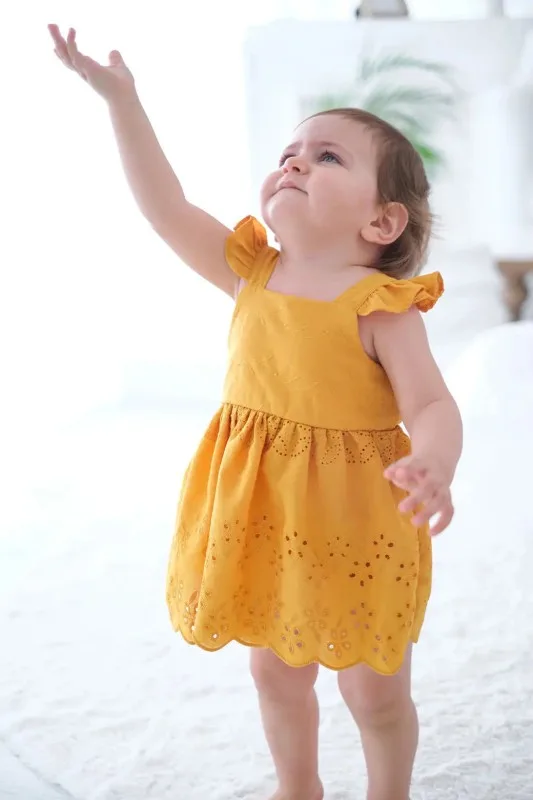 Vintage Elbise 2 - Hardal