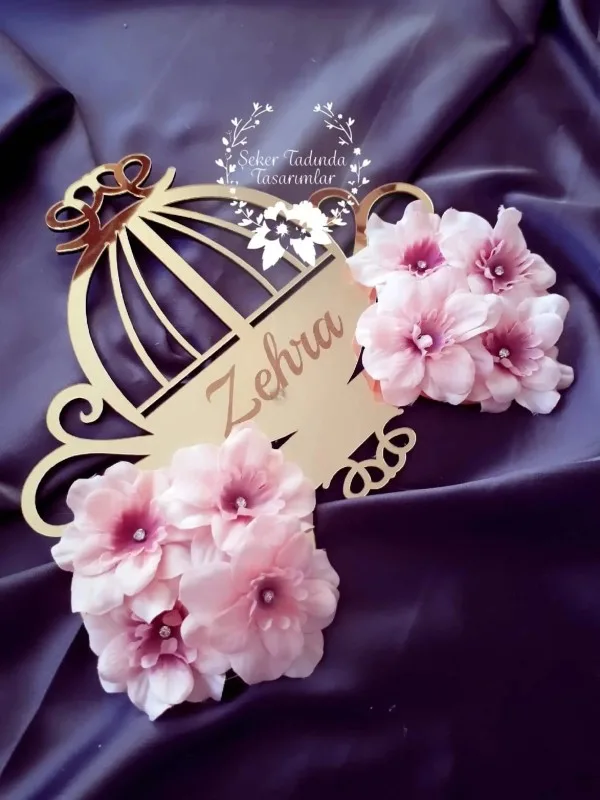 Bal Kabağı Pleksi Kapı Süsü