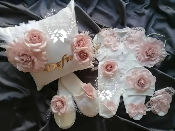 Pudra Güllü Hastane Çıkışı Seti