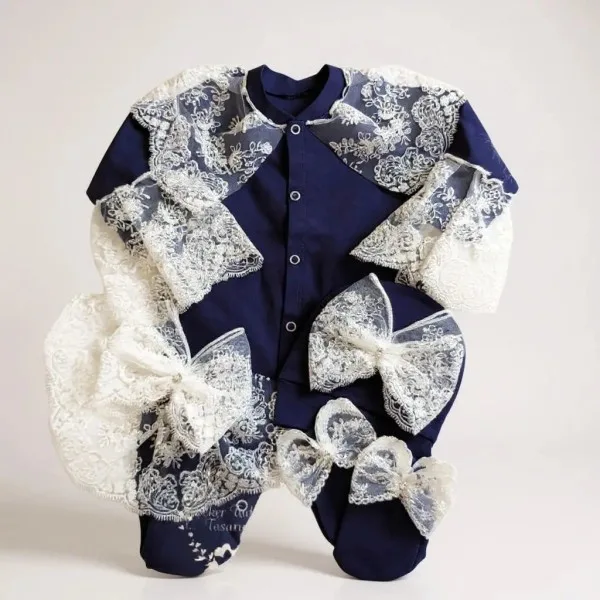 Lacivert Tulum Set-Rüya