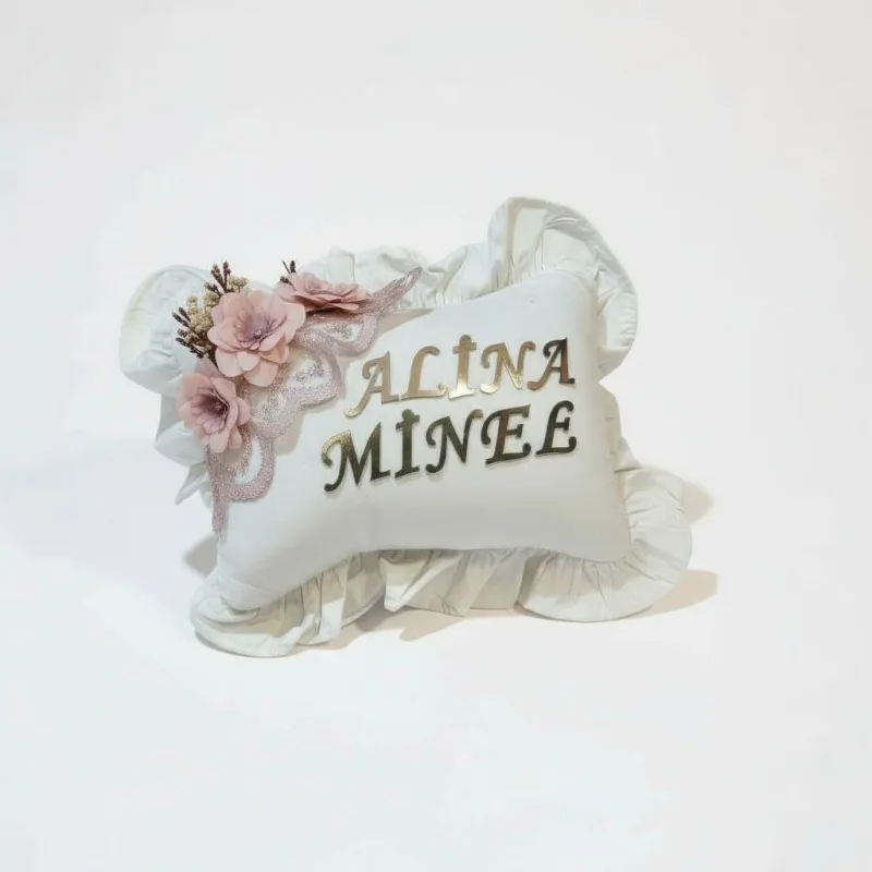 Pudra Detaylı Kız Bebek Hastane Çıkış Seti