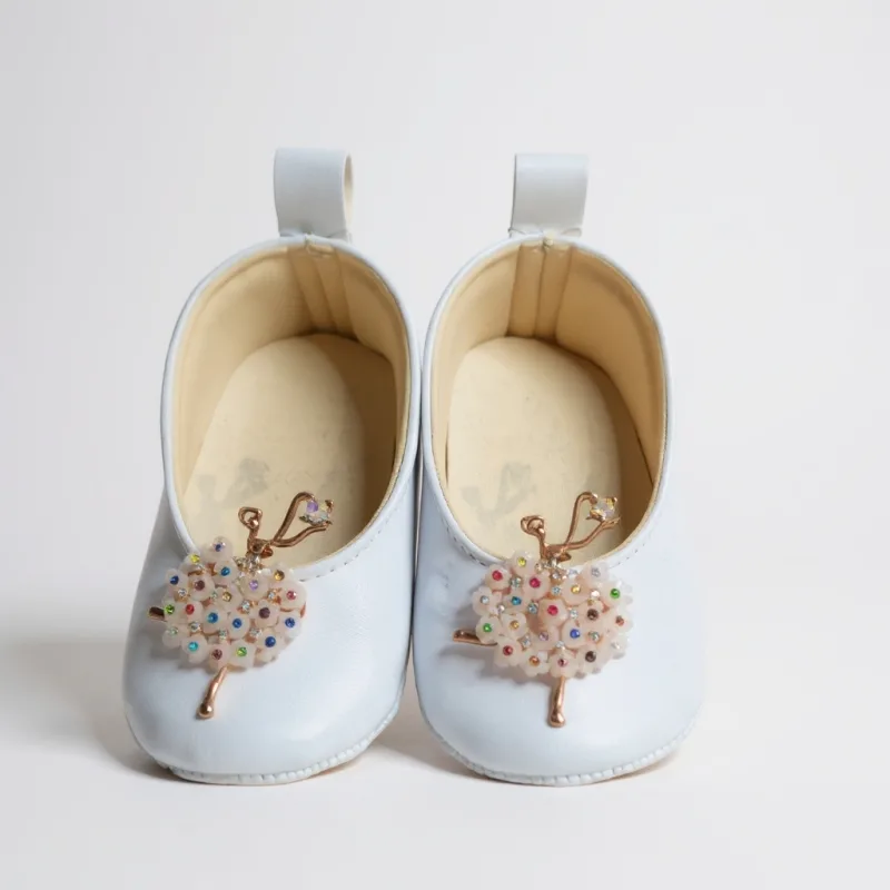 Kız bebek deri ayakkabı 