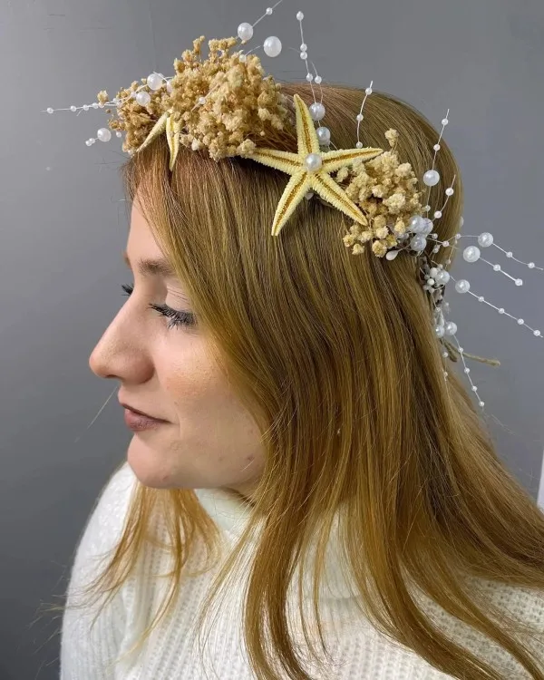 Deniz Yıldızı Cipsolu Lohusa Tacı