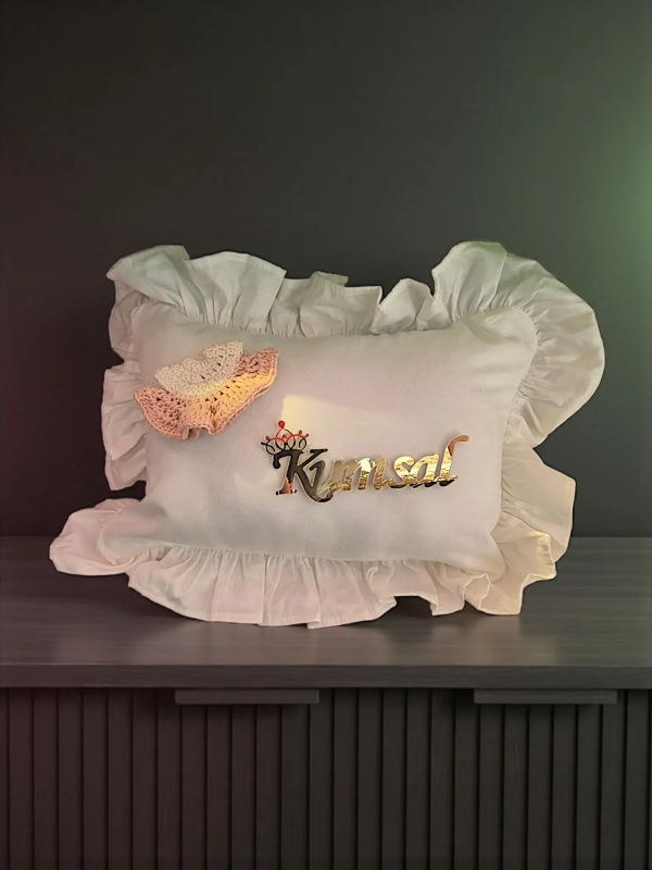 Pamuk Saten Takı Yastığı