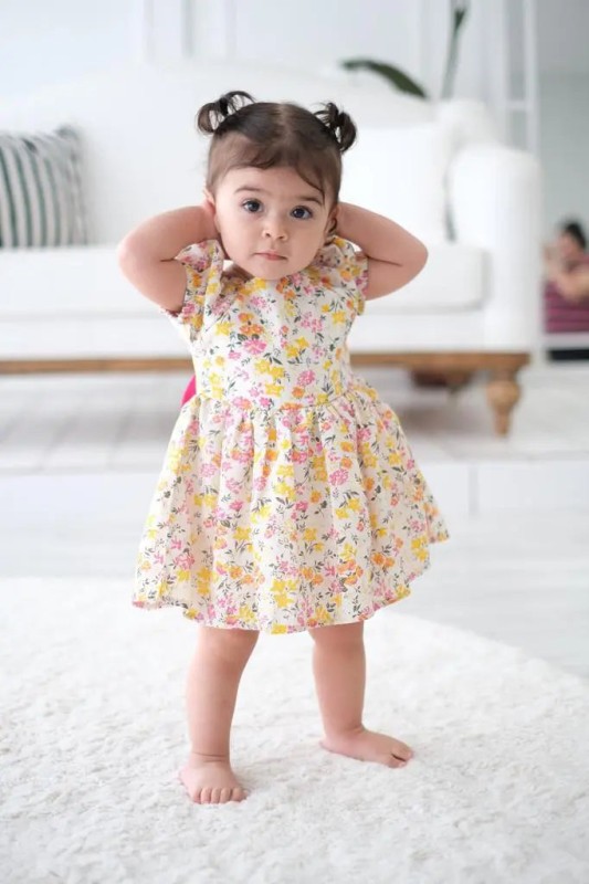 Vintage Elbise 4 - Fuşya