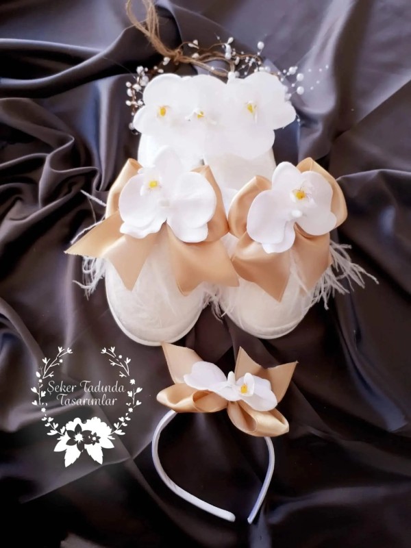 Gold Kurdeleli 3’lü Set