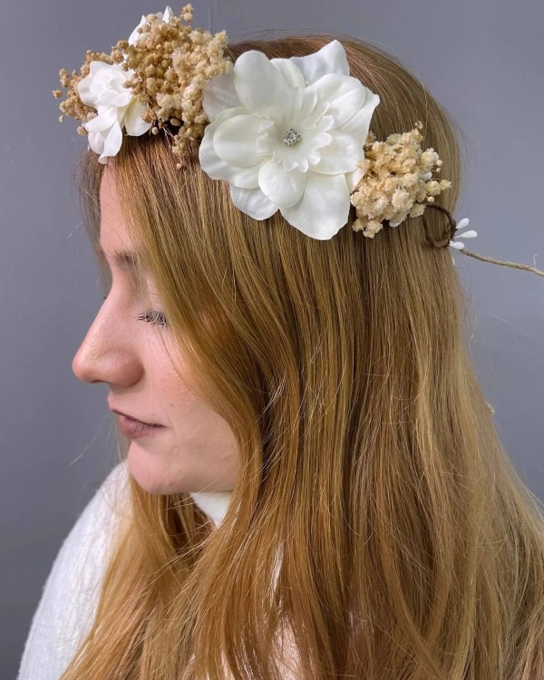 Beyaz Şebboy-Cipsolu Lohusa Tacı