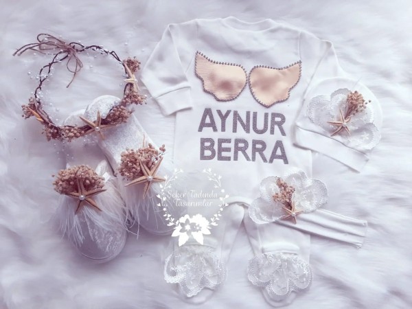 Deniz Yıldızlı Anne Bebek Seti